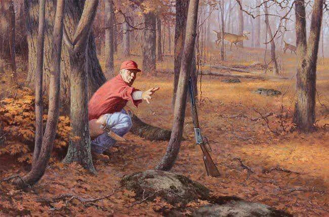 deer hunting out of reach.webp